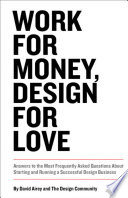 Book cover Work for Money, Design for Love